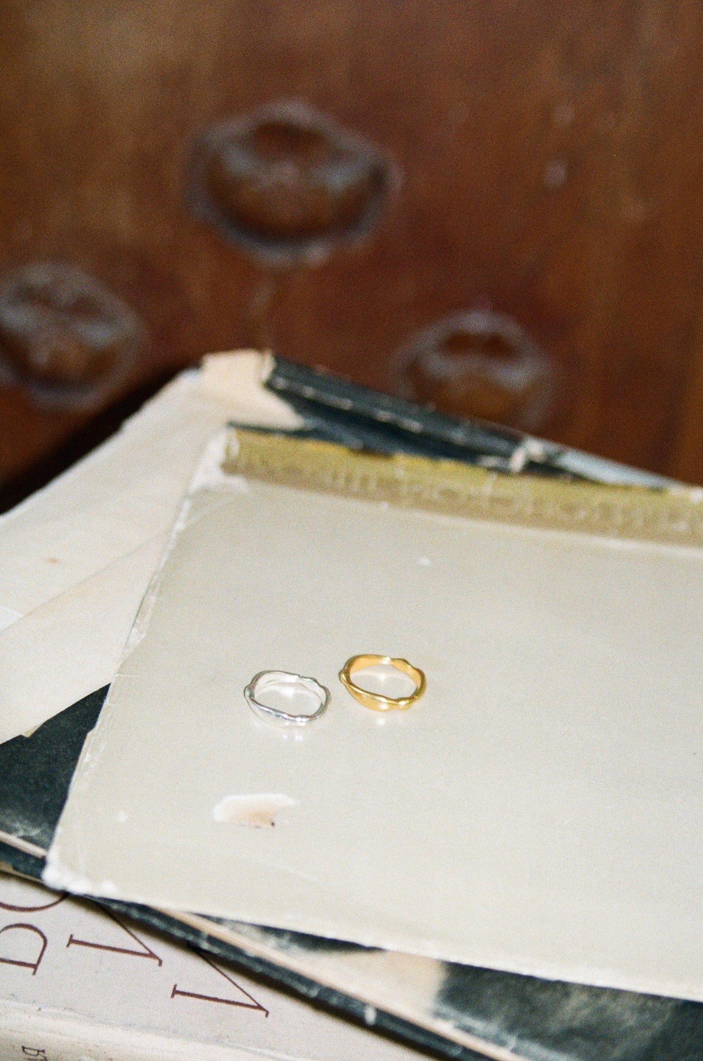 Panyanka Ring Gold, Back Side Close-Up