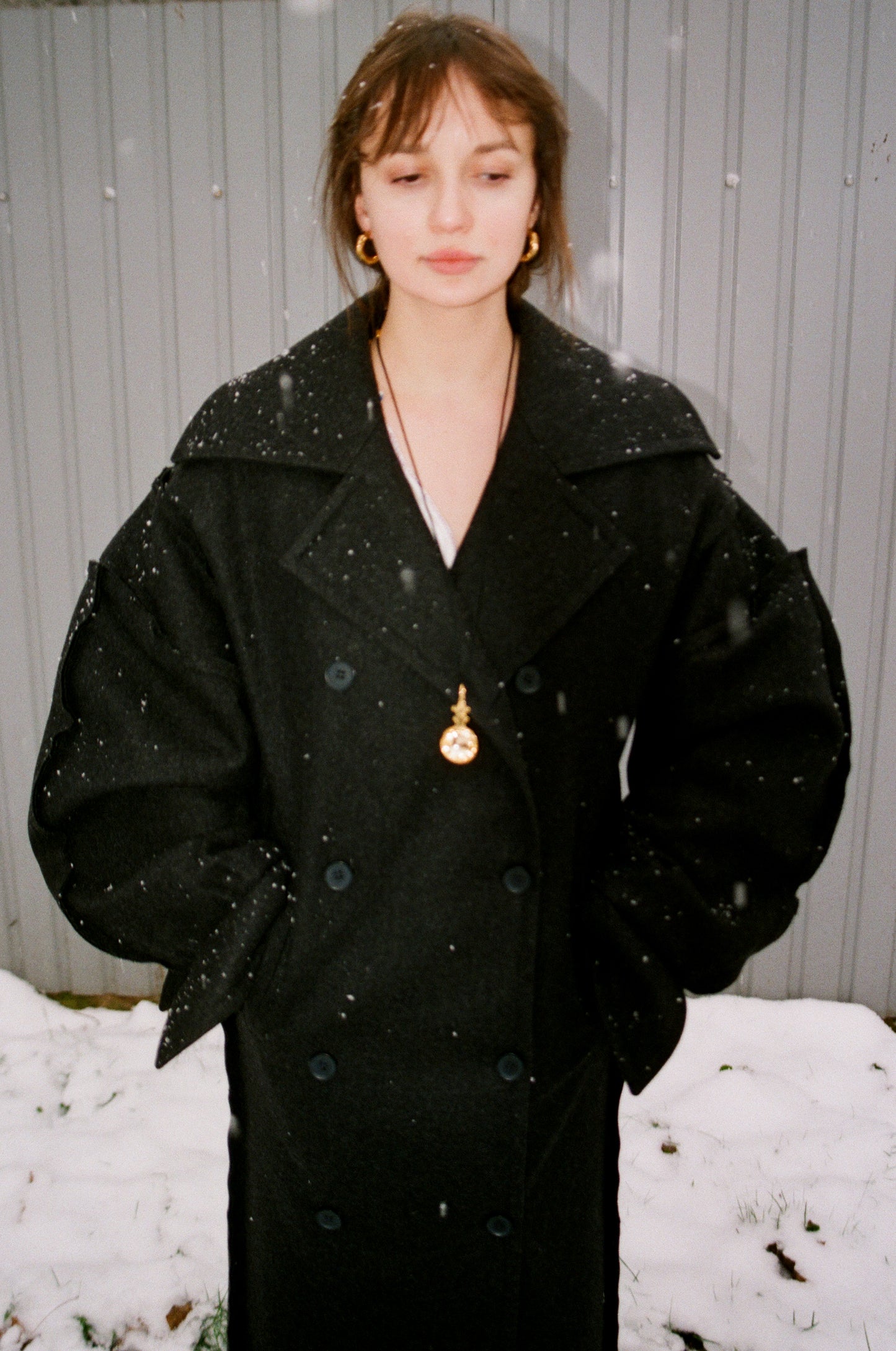 Cucuteni Pendant Gold, Front Side