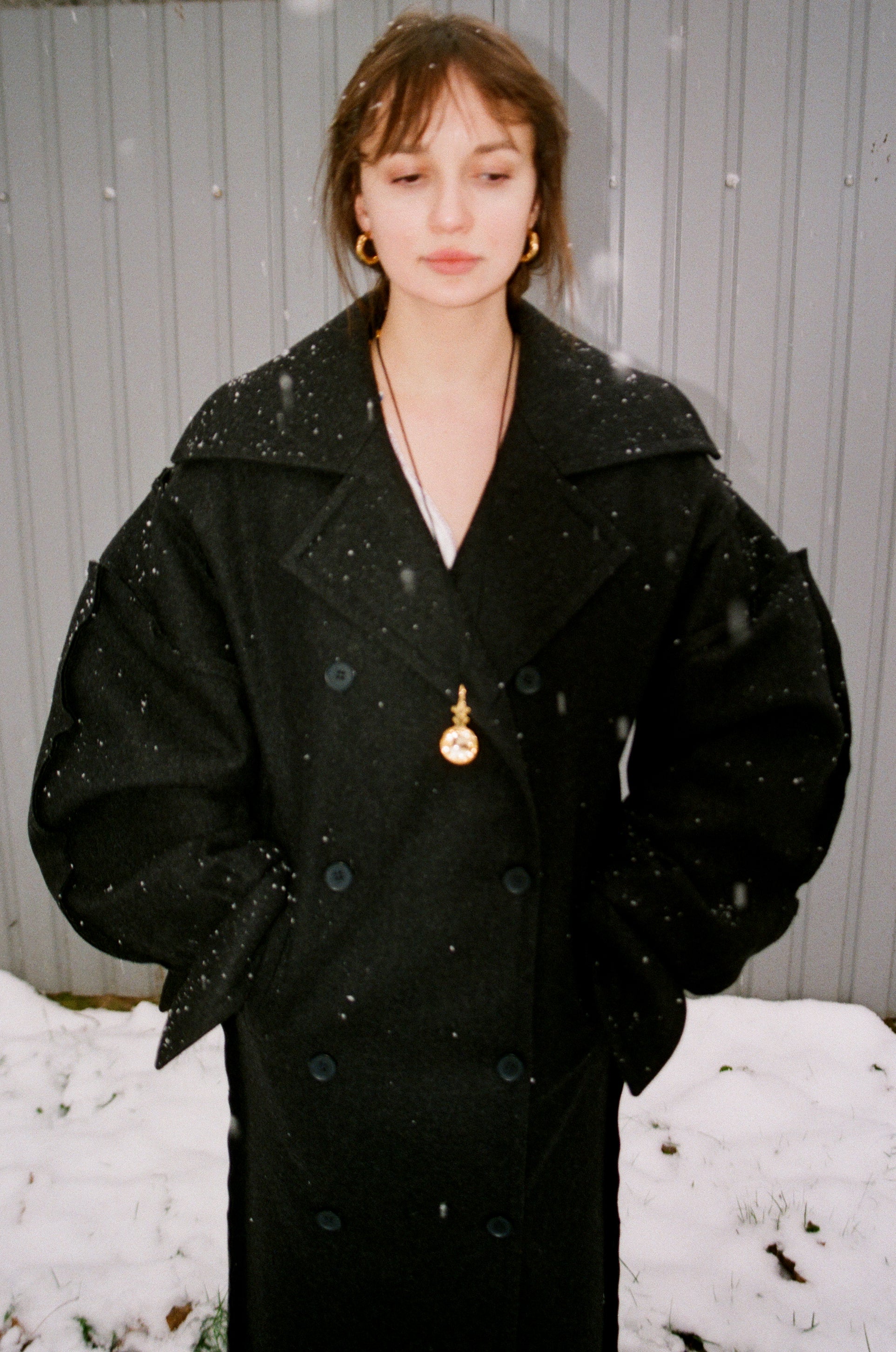 Cucuteni Pendant Gold, Front Side