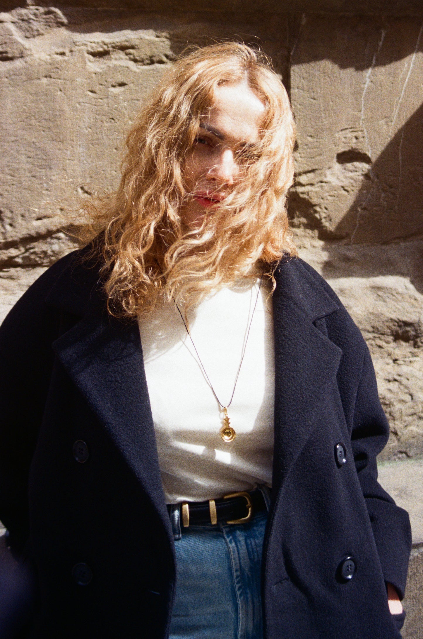 The Miniature Cucuteni Pendant Gold