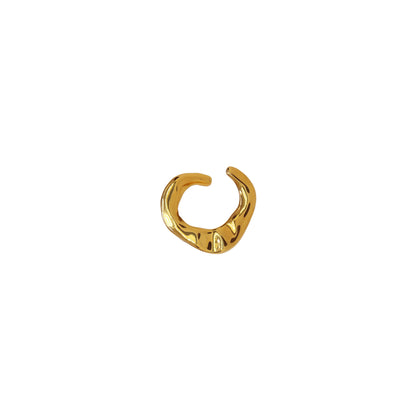 Structured Luna Cuff Gold numi kyiv